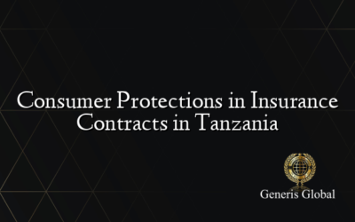 Consumer Protections in Insurance Contracts in Tanzania