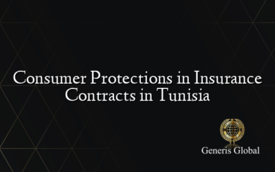 Consumer Protections in Insurance Contracts in Tunisia