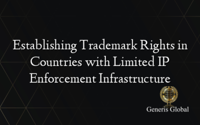 Establishing Trademark Rights in Countries with Limited IP Enforcement Infrastructure