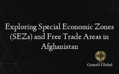 Exploring Special Economic Zones (SEZs) and Free Trade Areas in Afghanistan