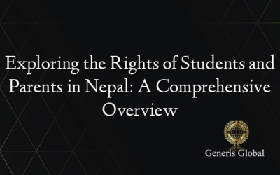 Exploring the Rights of Students and Parents in Nepal: A Comprehensive Overview