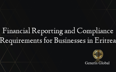 Financial Reporting and Compliance Requirements for Businesses in Eritrea