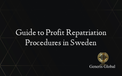 Guide to Profit Repatriation Procedures in Sweden