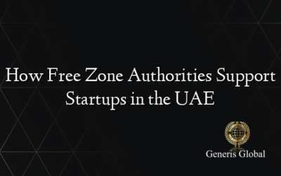 How Free Zone Authorities Support Startups in the UAE