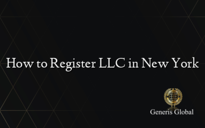 How to Register LLC in New York