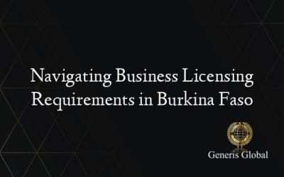 Navigating Business Licensing Requirements in Burkina Faso