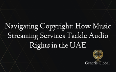 Navigating Copyright: How Music Streaming Services Tackle Audio Rights in the UAE