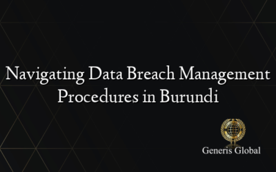 Navigating Data Breach Management Procedures in Burundi