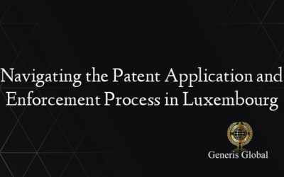 Navigating the Patent Application and Enforcement Process in Luxembourg