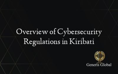 Overview of Cybersecurity Regulations in Kiribati