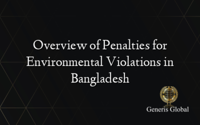 Overview of Penalties for Environmental Violations in Bangladesh