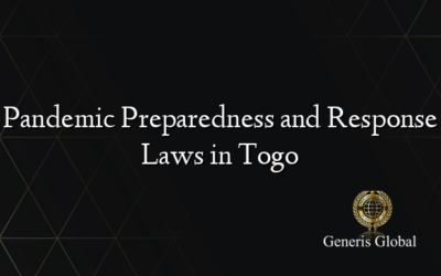 Pandemic Preparedness and Response Laws in Togo