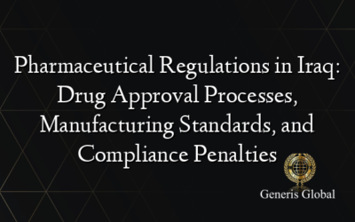 Pharmaceutical Regulations in Iraq: Drug Approval Processes, Manufacturing Standards, and Compliance Penalties