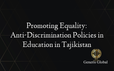 Promoting Equality: Anti-Discrimination Policies in Education in Tajikistan