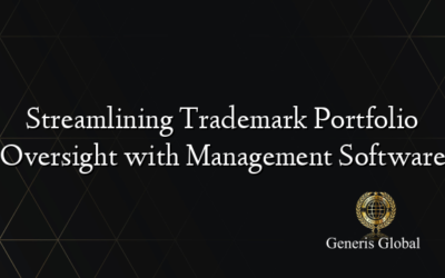 Streamlining Trademark Portfolio Oversight with Management Software