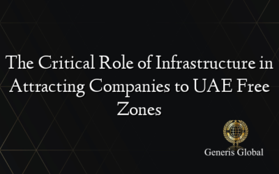 The Critical Role of Infrastructure in Attracting Companies to UAE Free Zones