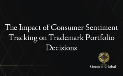 The Impact of Consumer Sentiment Tracking on Trademark Portfolio Decisions