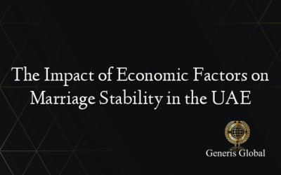The Impact of Economic Factors on Marriage Stability in the UAE