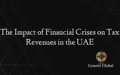 The Impact of Financial Crises on Tax Revenues in the UAE