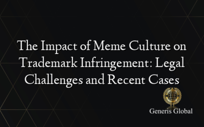 The Impact of Meme Culture on Trademark Infringement: Legal Challenges and Recent Cases