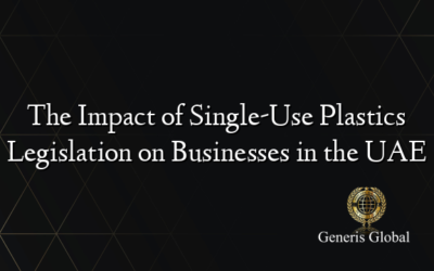 The Impact of Single-Use Plastics Legislation on Businesses in the UAE