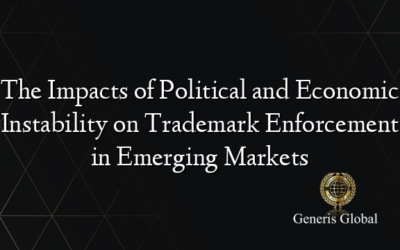 The Impacts of Political and Economic Instability on Trademark Enforcement in Emerging Markets