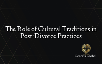 The Role of Cultural Traditions in Post-Divorce Practices
