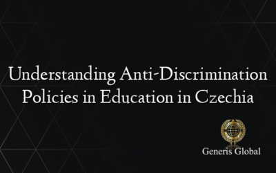 Understanding Anti-Discrimination Policies in Education in Czechia