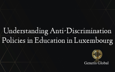 Understanding Anti-Discrimination Policies in Education in Luxembourg