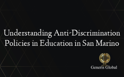 Understanding Anti-Discrimination Policies in Education in San Marino