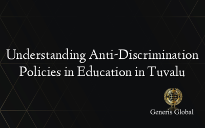 Understanding Anti-Discrimination Policies in Education in Tuvalu