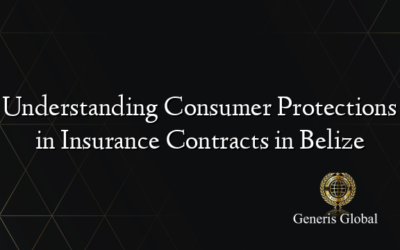 Understanding Consumer Protections in Insurance Contracts in Belize