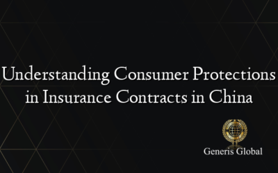 Understanding Consumer Protections in Insurance Contracts in China