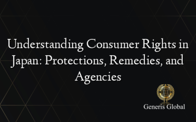 Understanding Consumer Rights in Japan: Protections, Remedies, and Agencies