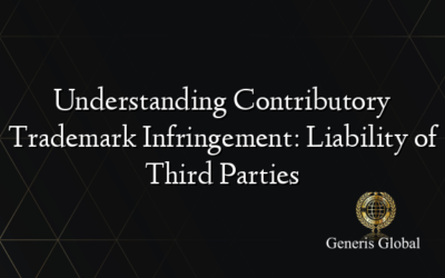 Understanding Contributory Trademark Infringement: Liability of Third Parties