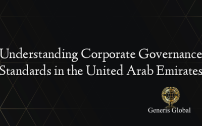 Understanding Corporate Governance Standards in the United Arab Emirates