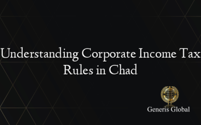 Understanding Corporate Income Tax Rules in Chad