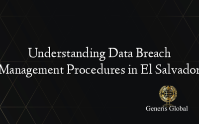 Understanding Data Breach Management Procedures in El Salvador