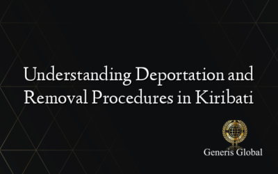 Understanding Deportation and Removal Procedures in Kiribati