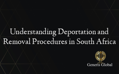 Understanding Deportation and Removal Procedures in South Africa