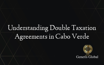 Understanding Double Taxation Agreements in Cabo Verde