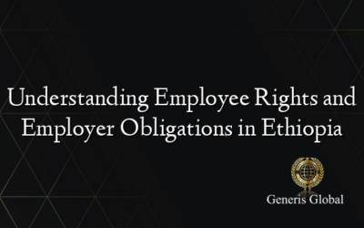 Understanding Employee Rights and Employer Obligations in Ethiopia