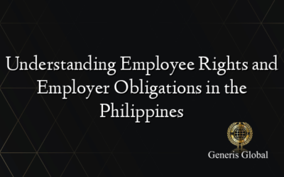 Understanding Employee Rights and Employer Obligations in the Philippines