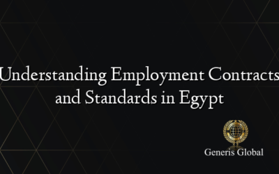 Understanding Employment Contracts and Standards in Egypt