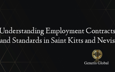 Understanding Employment Contracts and Standards in Saint Kitts and Nevis