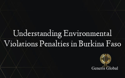 Understanding Environmental Violations Penalties in Burkina Faso