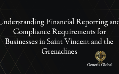 Understanding Financial Reporting and Compliance Requirements for Businesses in Saint Vincent and the Grenadines