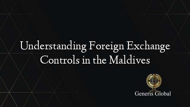 Understanding Foreign Exchange Controls in the Maldives