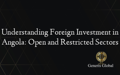 Understanding Foreign Investment in Angola: Open and Restricted Sectors