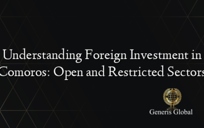 Understanding Foreign Investment in Comoros: Open and Restricted Sectors